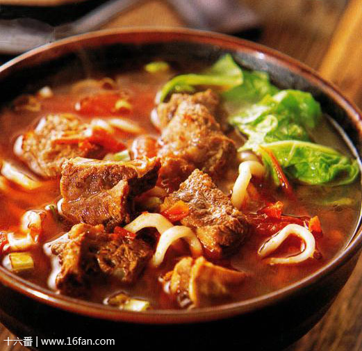 台湾牛牛肉面的照片