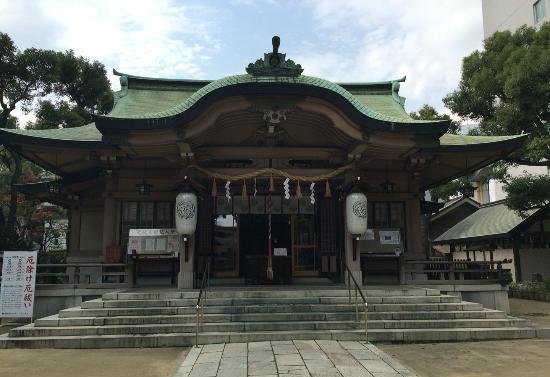 坐摩神社的照片